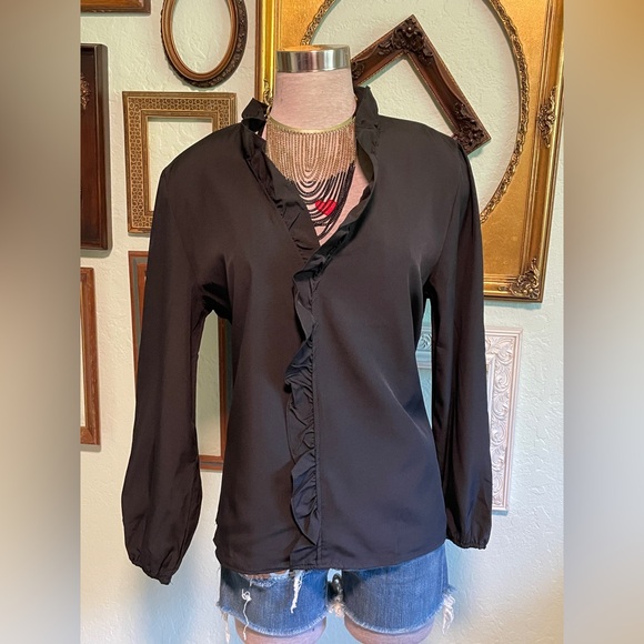 Vampire Ruffled Blouse - Picture 6 of 6